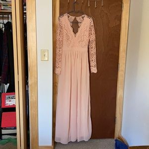 Beautiful pink dress